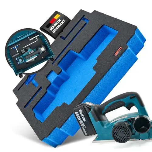 Produktbild: 𝖠𝖯𝖳𝖤𝖷 Schaumeinlage passend für Makita Akku-Hobel DKP 180 für MakPac Gr. 3